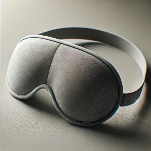 やわらかな質感と立体構造が特徴の快眠用アイマスク
A soft-textured sleep mask with contoured 3D design for comfort